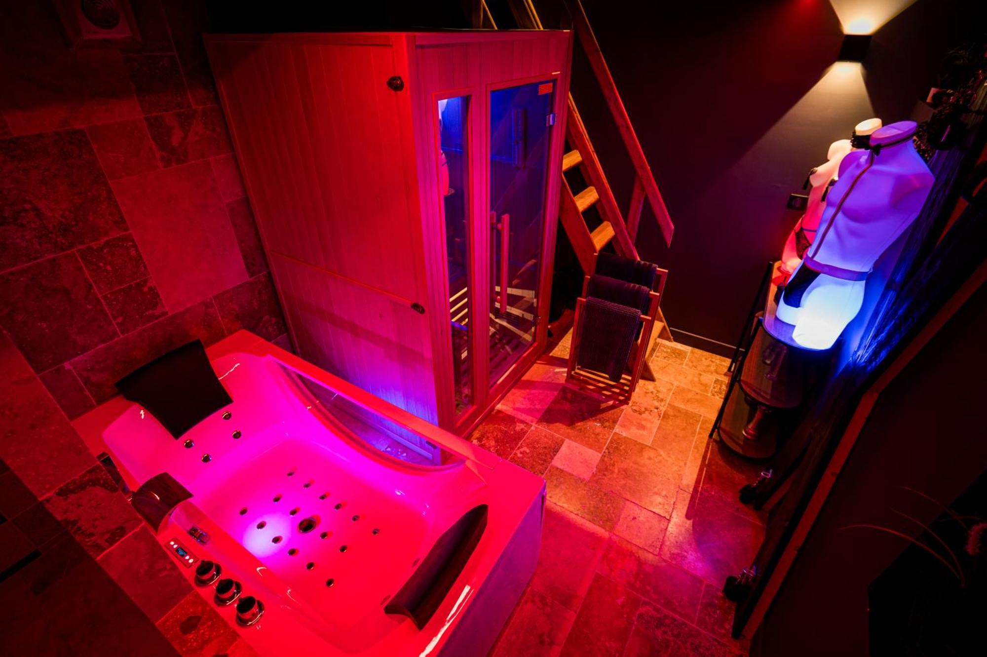 Loveroom Sauna, Balneo, Parking Prive Dans Le Centre De Honfleur Kamer foto